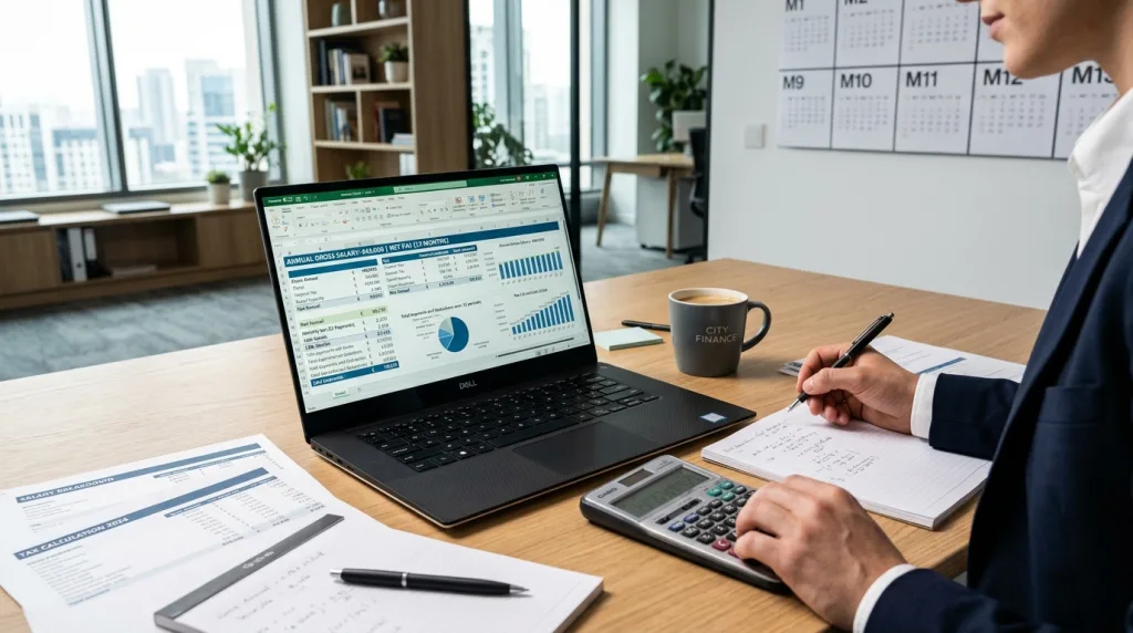 découvrez comment convertir 40 000 € brut en net sur 13 mois grâce à une estimation précise et un calcul détaillé étape par étape.