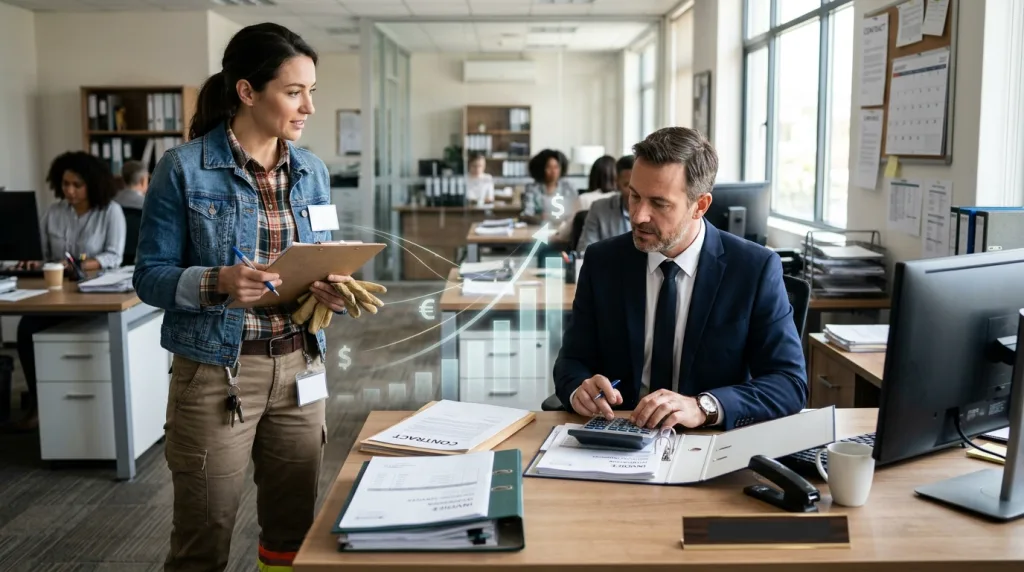 découvrez combien une agence d'intérim gagne réellement sur un intérimaire et comprenez le fonctionnement des marges dans le secteur du travail temporaire.